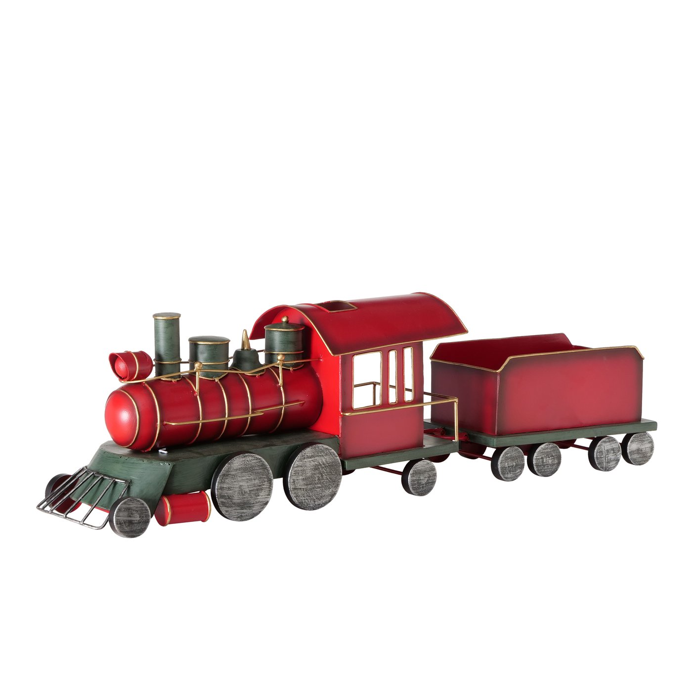 Tog - Håndlavet metaltog L 73 cm