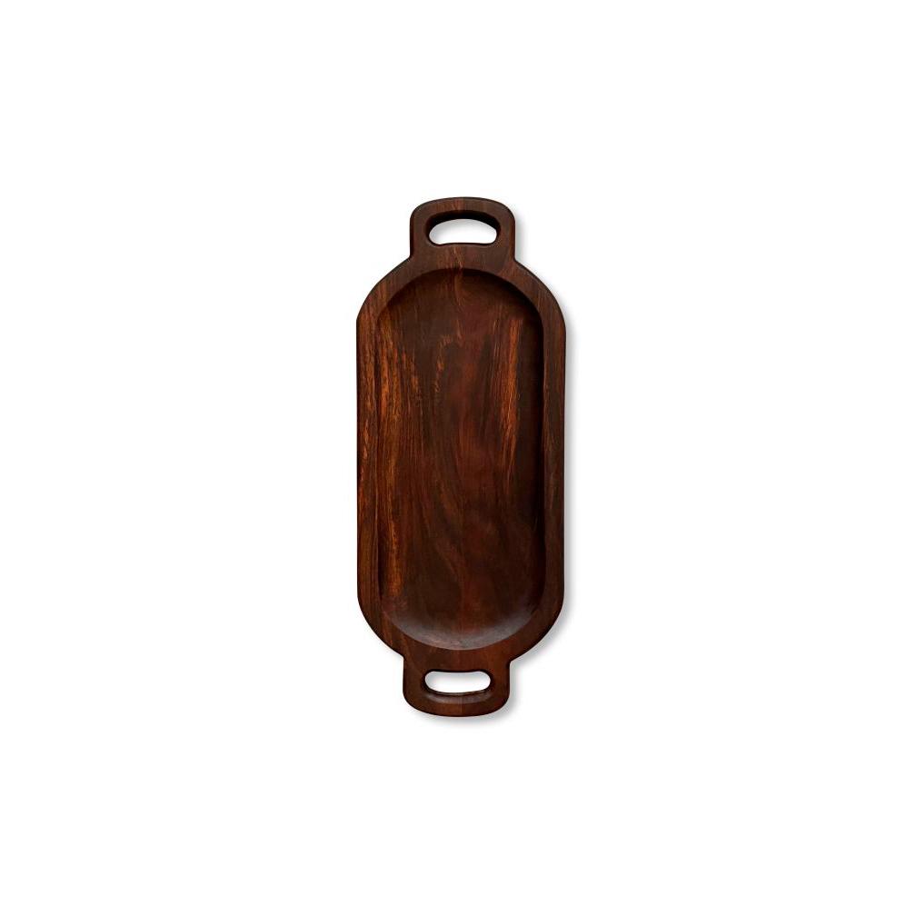 Træ serveringsfad - 20 x 50 cm.