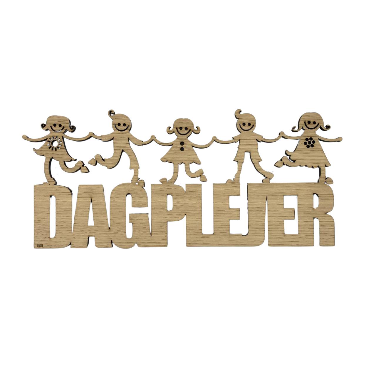 Træskilt - Dagplejer