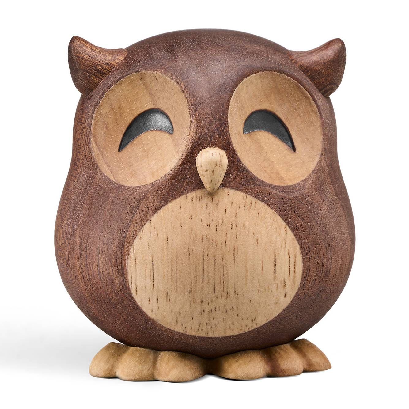 FableWood Ugle Willum - Stor Træfigur 7 cm