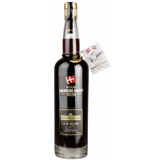 A.H. Riise Royal Danish Navy Rum 40% 70cl - Saint Thomas