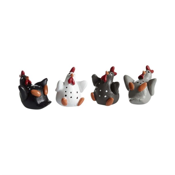 Nsgrnsgrden Sm Hns - 4 stk. i miksede farver - 2,5/3cm