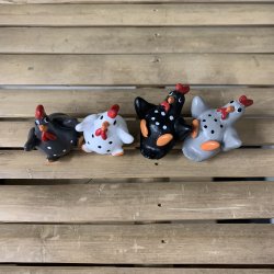 Nsgrnsgrden Sm Hns - 4 stk. i miksede farver - 2,5/3cm