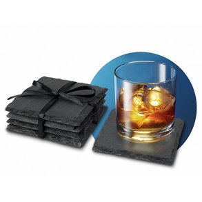 Coasters - St med 4 stk.