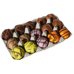 Danmarks bedste romkugler - Mix bakke 15 stk. - Nrre Aaby