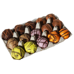 Danmarks bedste romkugler - Mix bakke 15 stk. - Nrre Aaby