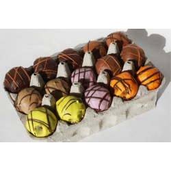 Danmarks bedste romkugler - Mix bakke 15 stk. - Nrre Aaby