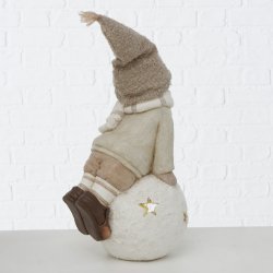 Figur - Vinterbrn - St med 2 stk.