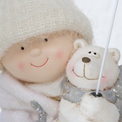 Figur - Dreng med lygte