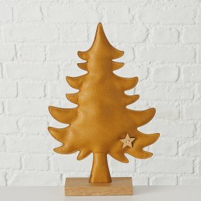 Figur - Tr i kunst lder og mangotr - Lysebrun