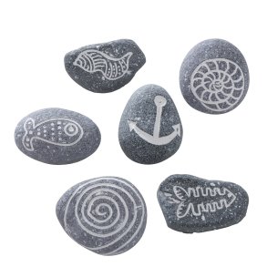 Figurer - Strandtema - st med 6 stk. 