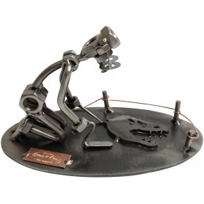 Metalfigur - Palontolog 