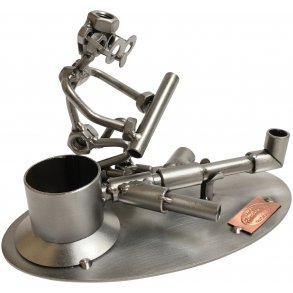 Metalfigur - Entreprenr - Kloakmester