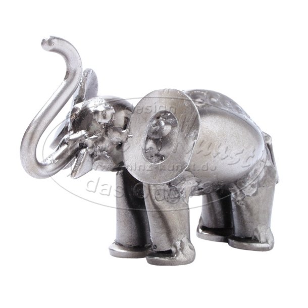 Metalfigur - Elefant (lille)