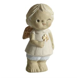 Nsgrnsgrden - Englefigur 8 cm - Lykke