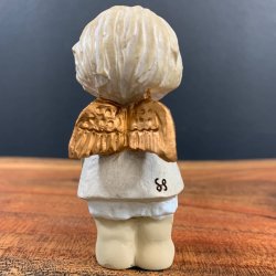 Nsgrnsgrden - Englefigur 8 cm - Lykke