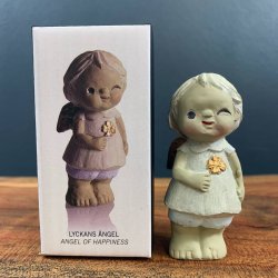 Nsgrnsgrden - Englefigur 8 cm - Lykke