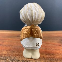 Nsgrnsgrden - Englefigur 8 cm - Taknemmelighed