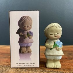 Nsgrnsgrden - Englefigur 8 cm - Taknemmelighed