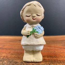 Nsgrnsgrden - Englefigur 8 cm - Taknemmelighed