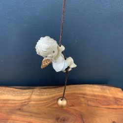 Nsgrnsgrden - Englefigur 7,5 x 45cm - Engle Ophng