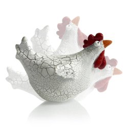 Nsgrnsgrden Hnen Doris 7 cm - Hne Figur - Hvid