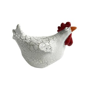 Nsgrnsgrden Hnen Doris 7 cm - Hne Figur - Hvid