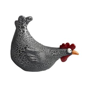 Nsgrnsgrden Hnen Doris 15 cm - Hne Figur - Sort