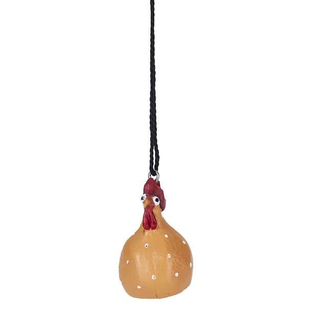 Nsgrnsgrden - Hngende Hne 4 cm - Orange