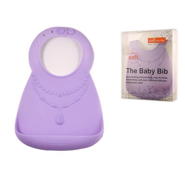 Baby Bib - purple