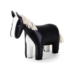 Zny Horse - black/white - Hest
