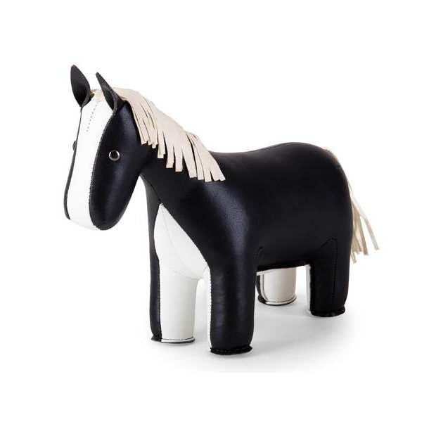 Zny Horse - black/white - Hest