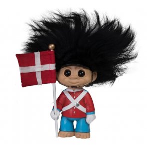 Gjl Trold - Lykketrold 9 cm - Garder Med Flag