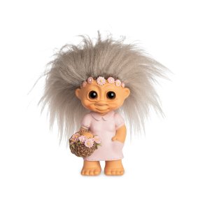 Gjl Trold - Lykketrold 9 cm - Blomsterpige