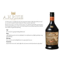 A.H. RIISE Caramel likr med rom og havsalt