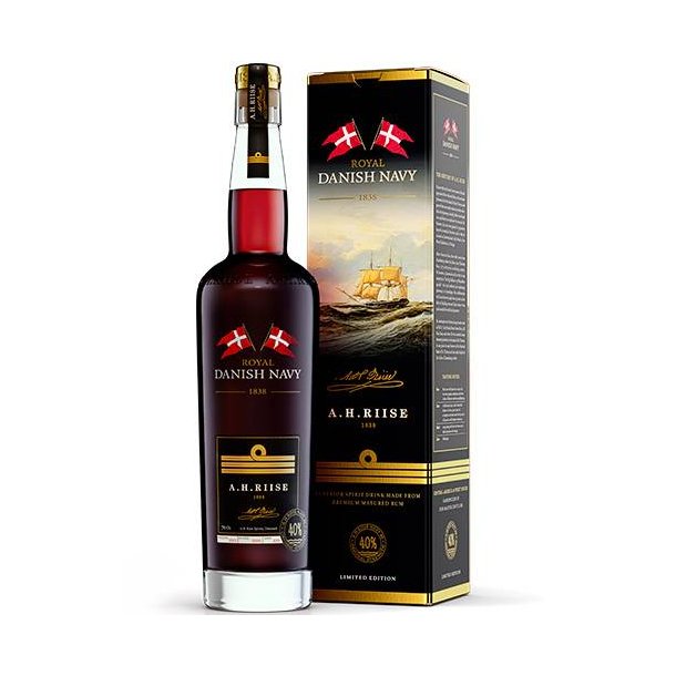 A.H. Riise Royal Danish Navy 40% 70cl - Saint Thomas