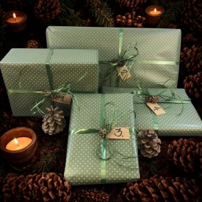 Adventsgaver til k�resten 500,- kr. 