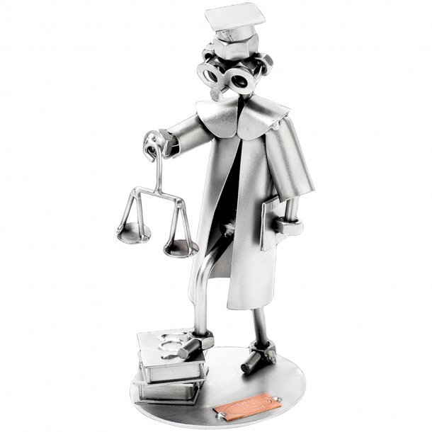 Metalfigur - Advokat - Jurist