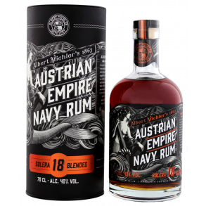 Austrian Empire Navy Rum, Solera 18 Years old - 40%