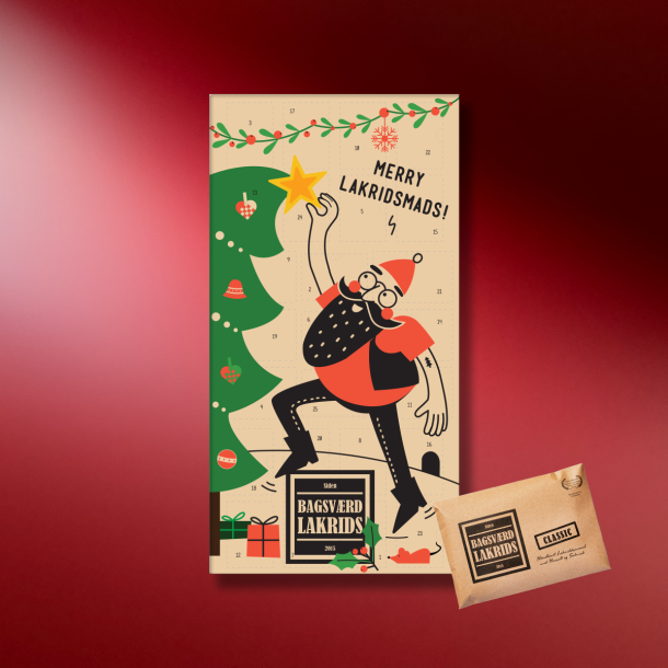 Bagsvrd Lakrids julekalender - Julekalender til 2 personer