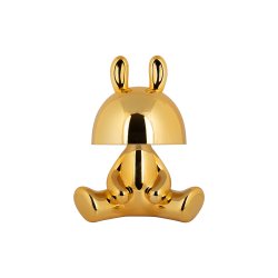 Bordlampe Bunny LED med Bluetooth-h�jttaler � Guld