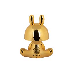 Bordlampe Bunny LED med Bluetooth-h�jttaler � Guld
