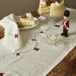 Bordlber med flag - 160 cm.