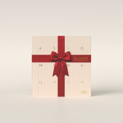 Box The Original Julekalender 2026 med r�d sl�jfe