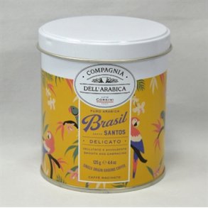 Brasil Santos kaffe i smuk kaffedse