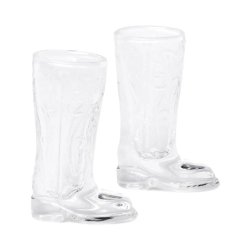 Cowboy-st�vle shotglas � S�t 2 stk. � Gentlemen�s Hardware