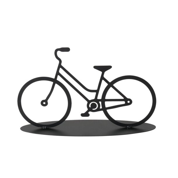 Cykel figur - Metal damecykel