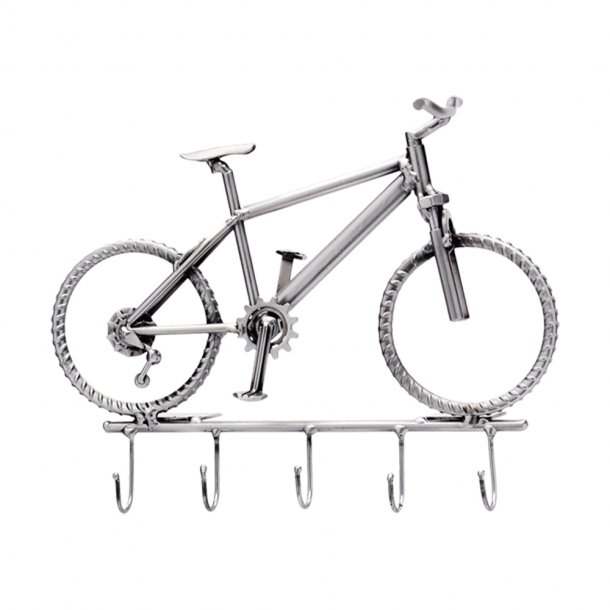 Metalfigur - Cykel ngleholder