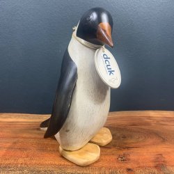 Dcuk - Tr Pingvin 17cm - Kejserpingvin Mor - Kigger Til Venstre