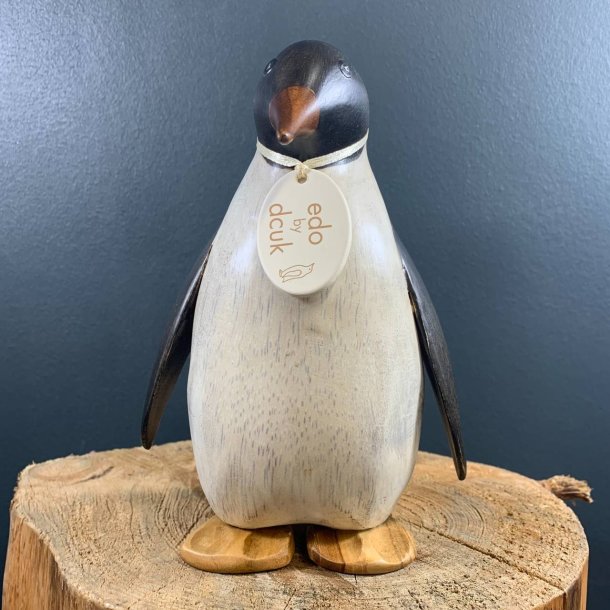 Dcuk - Tr Pingvin 20cm - Kejserpingvin Far - Kigger Ligeud